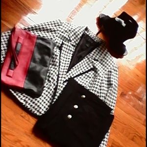 # 015 Houndstooth blazer